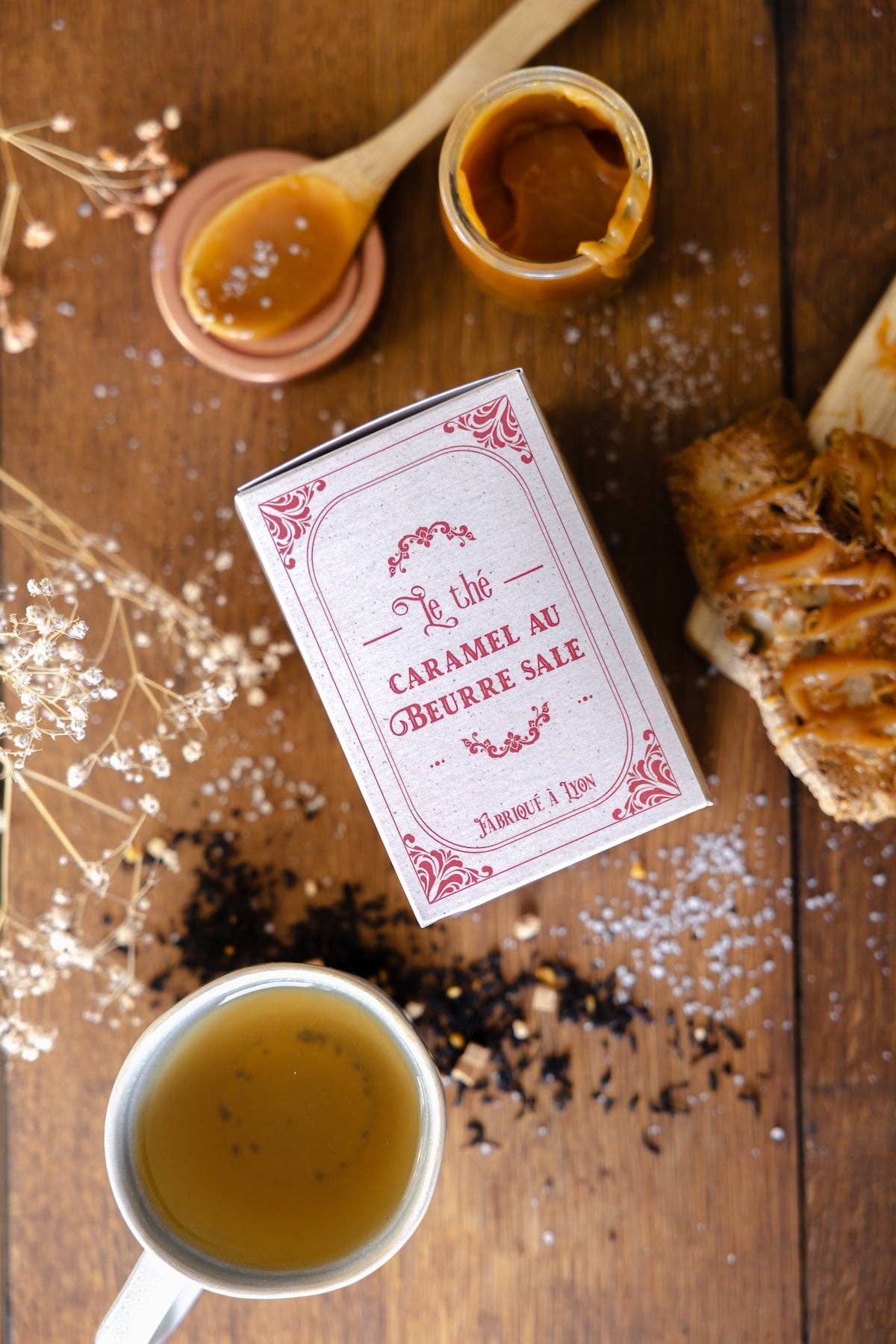 Tea Heritage - Wholesale Loose Tea - Limited Edition - Vintage Box - Organic Salted Caramel Black Tea – 100g1