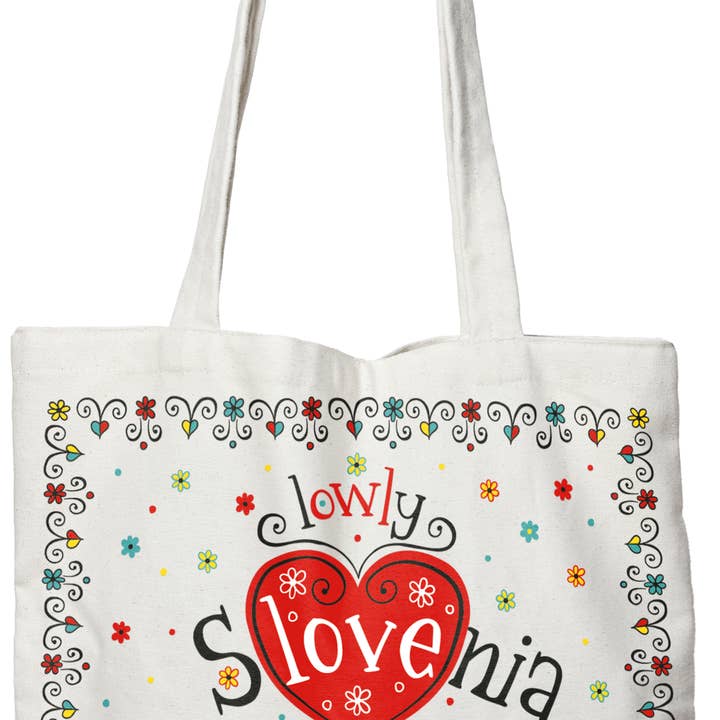 DISPLEJ - Wholesale Tote Bag - Women's - Tote bag "Lowly Slovenia" By Jaka Vukotič1