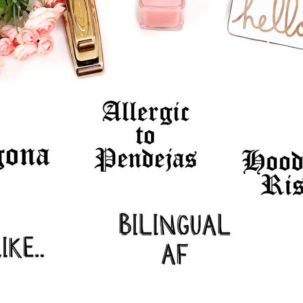 Autocollants en vinyle hispaniques latines latines pour la vente par Wild & Wicked Designs