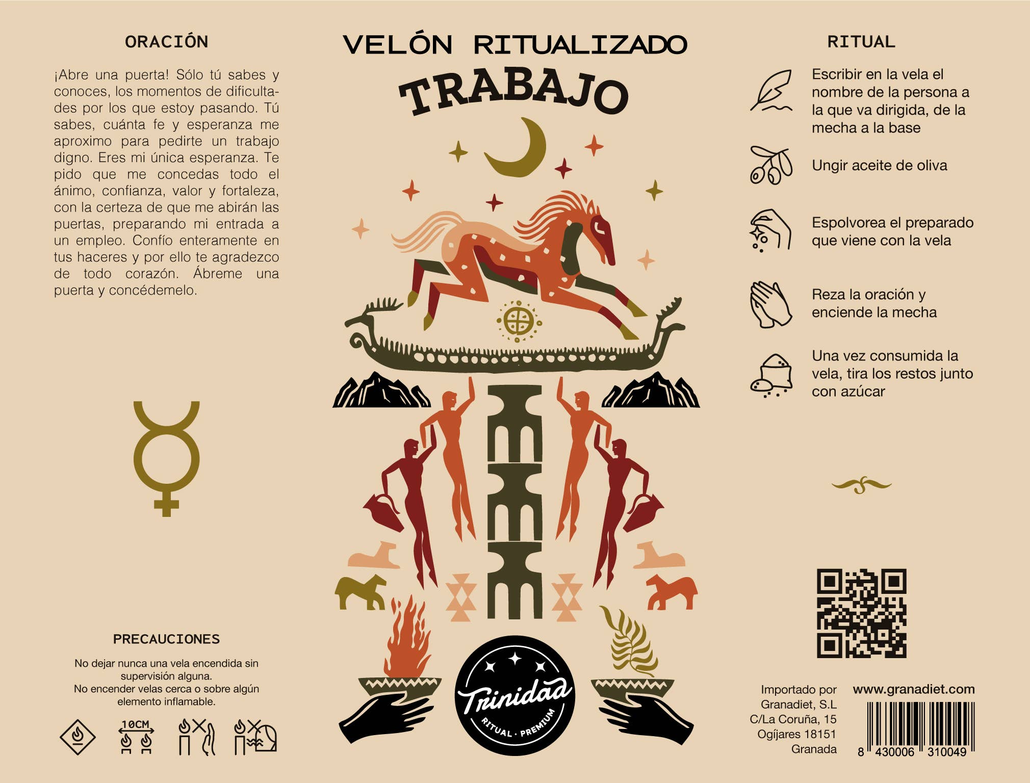 trinidad - Wholesale Votive kaars - Geritualiseerd kaarsenwerk1