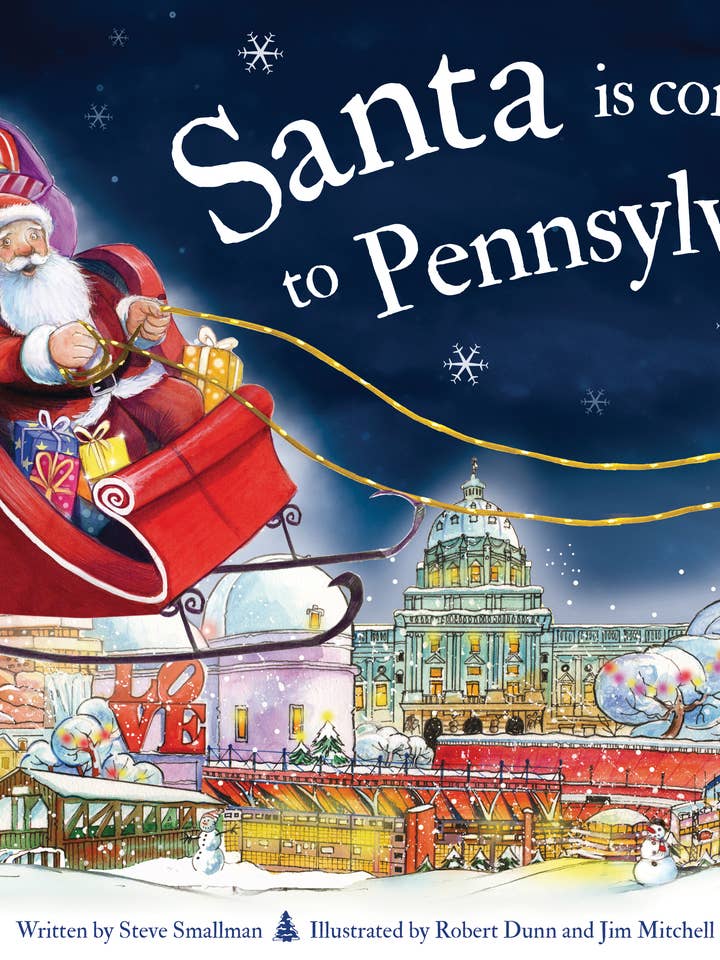 Santa Is Coming to Pennsylvania, 2E (HC) for wholesale by Sourcebooks