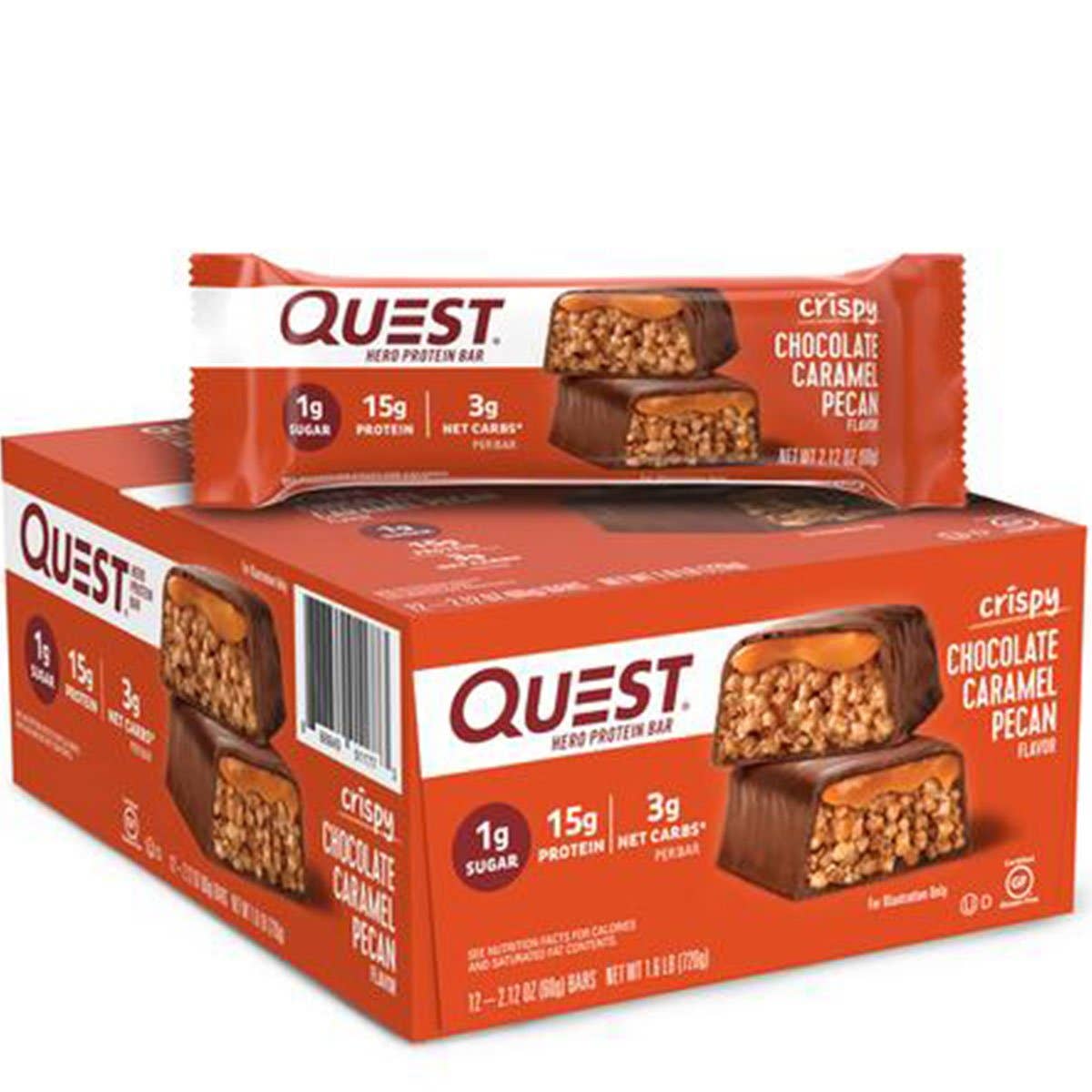 Campus Protein - Wholesale Snack Bar - Quest Crispy Hero Protein Bar1