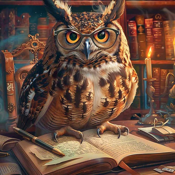 Lärd Uggla för wholesale av Paint with Number