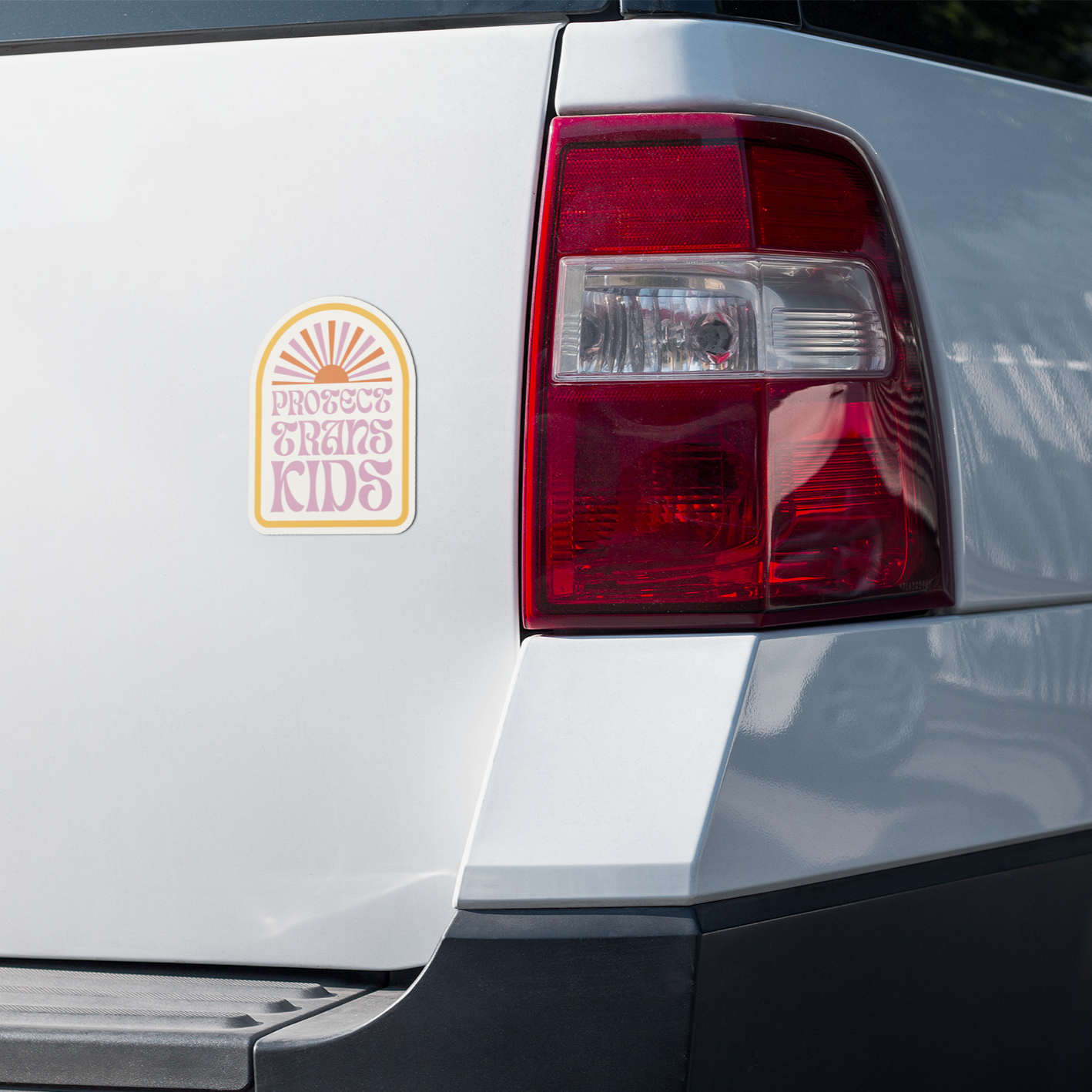 Rainbow & Co – wholesale Sticker – Protect Trans Kids Vinyl Sticker1