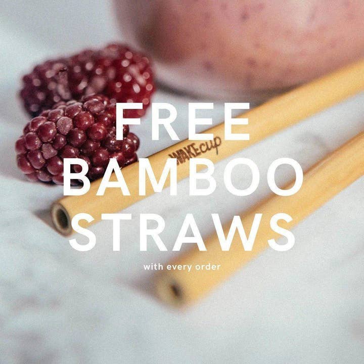 Global WAKEcup - Wholesale Drinking Straw - WAKEcup Reusable Bamboo Straws