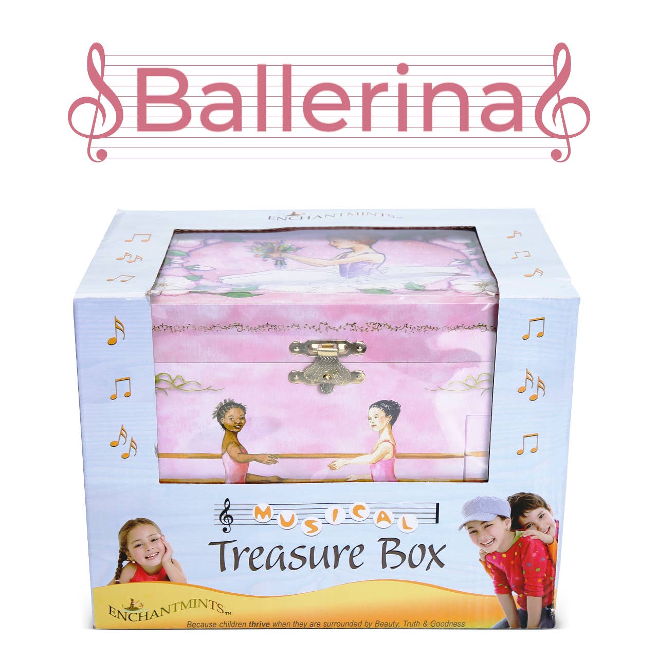 Enchantmints - Wholesale Jewelry Box/Organizer - Kids - Black Ballerina Music Box: Christmas 2025 Gift | Wholesale8