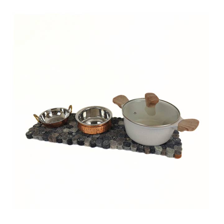 Feltiful - Wholesale Trivet - Handcrafted Felt, CandyCut Long Trivet, Potholders, Runner4