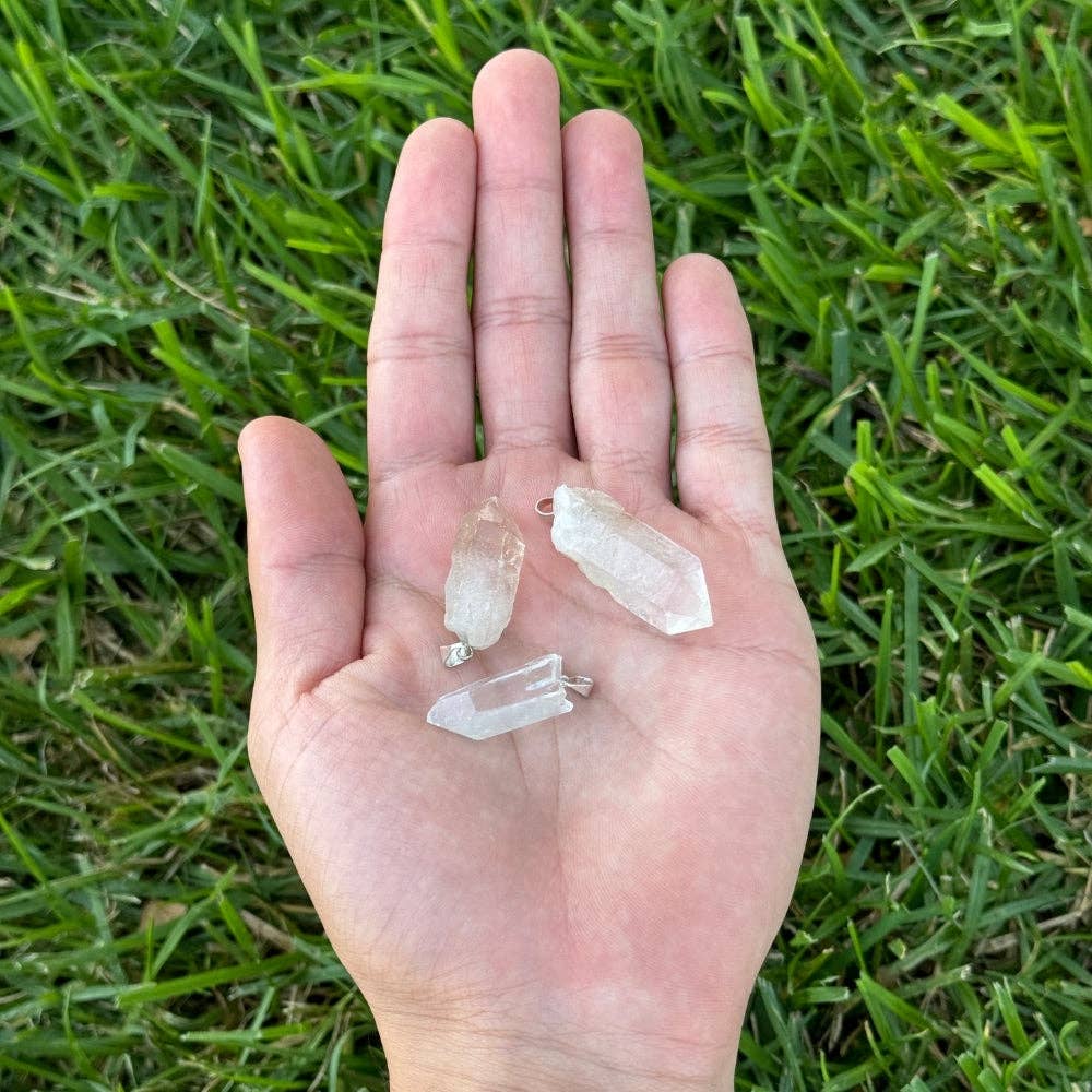 Earths Elements Wholesale - Vente Breloques/médailles personnalisées - Pendentif en forme de pointe - Lémurien1