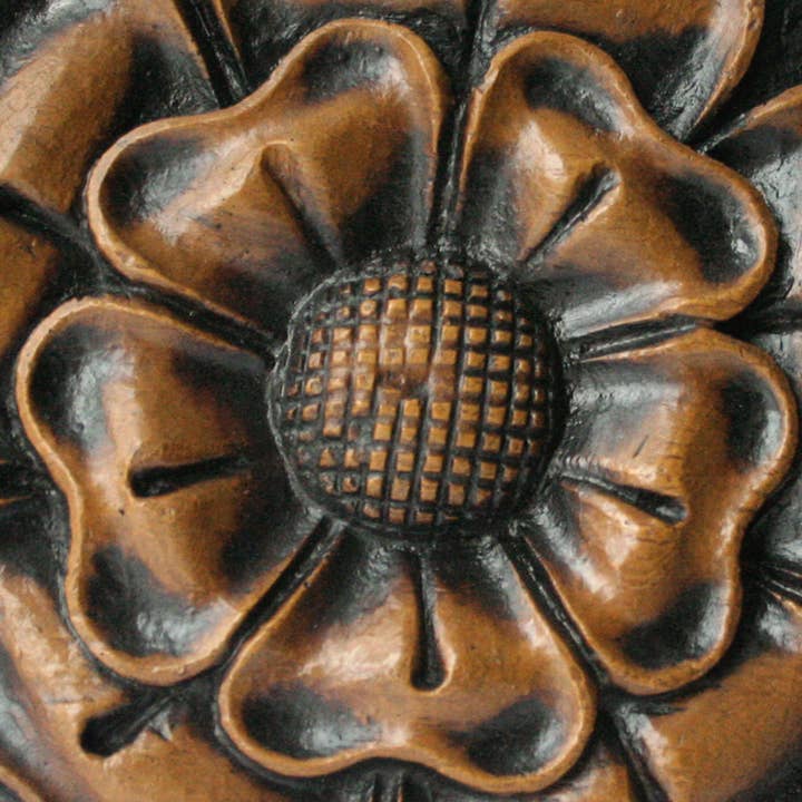 Oakapple Designs Ltd - Wholesale Decorative Figurine - English Tudor Rose - Reproduction Medieval Cathedral Carving1