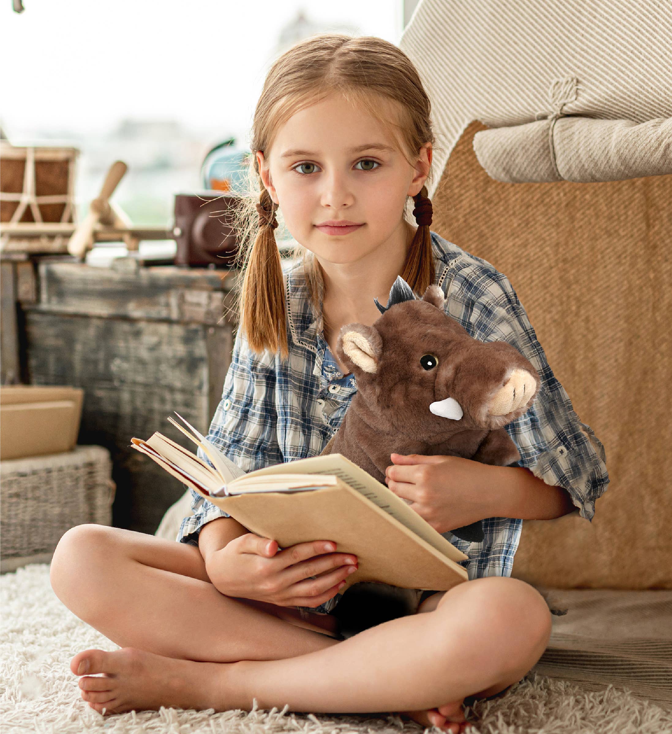 Cota Global - Wholesale Stuffed/Plush Toy - Kids & Baby - Super Soft Plush - Wild Boar6