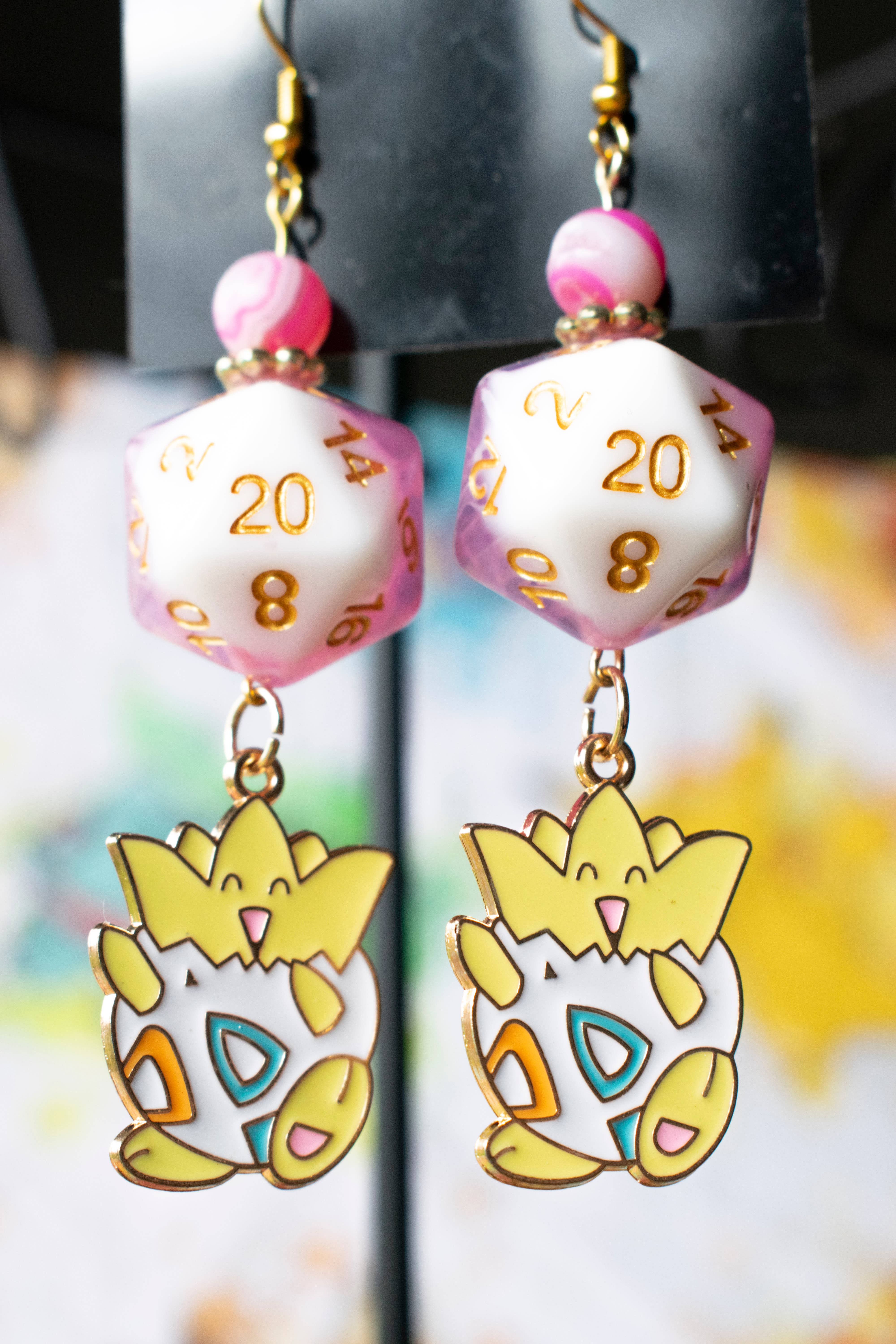 Melody's Menageries (Critical Crystals) - Wholesale Jewelry Set - Dice earring wholesale box30