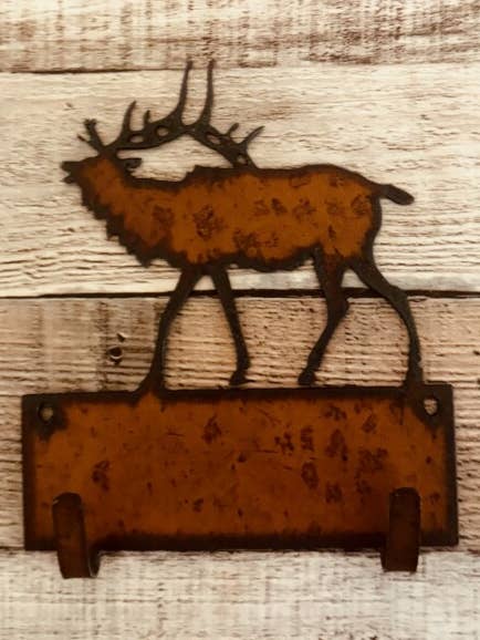 Elk Lodge Crochet à clé double pour la vente par Universal Ironworks USA