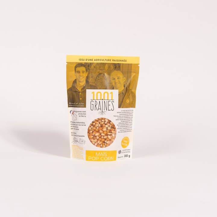 Popcorn 300 g für den Großhandel von 1001 GRAINES