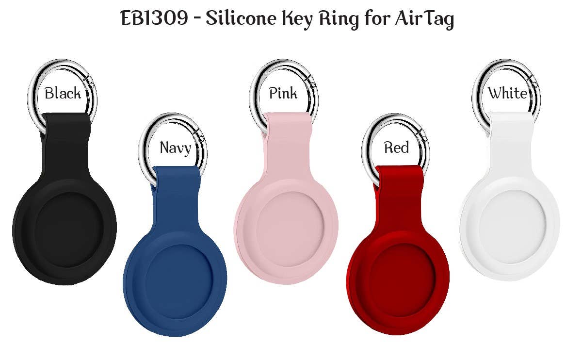 Tech Trendz - Wholesale Keychain - Unisex - 12 Pack Key Ring for Air Tags3