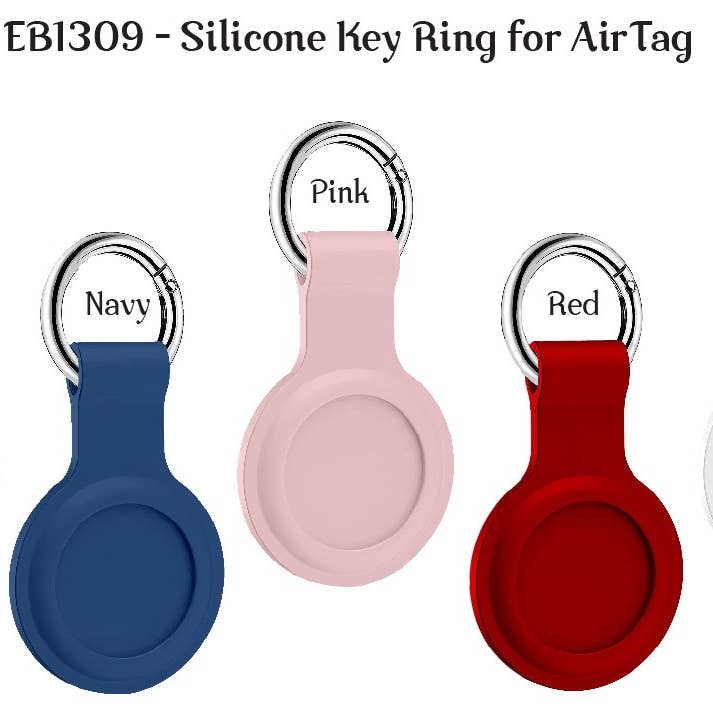 Tech Trendz - Wholesale Keychain - Unisex - 12 Pack Key Ring for Air Tags3