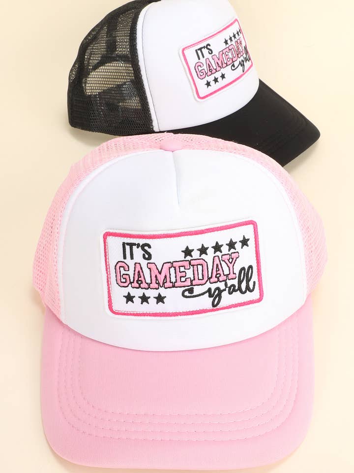 It's Game Day Ya'll Mesh Backing Baseball Cap for wholesale by SP Sophia Collection