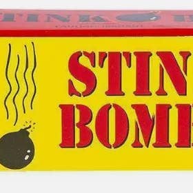 NOVELTIES WHOLESALE INC – Großhandel Scherzartikel/Spaßgeschenk – 216 Stinkbomben-Fläschchen - 72 Einzelhandelsverpackungen in einer Displaybox.