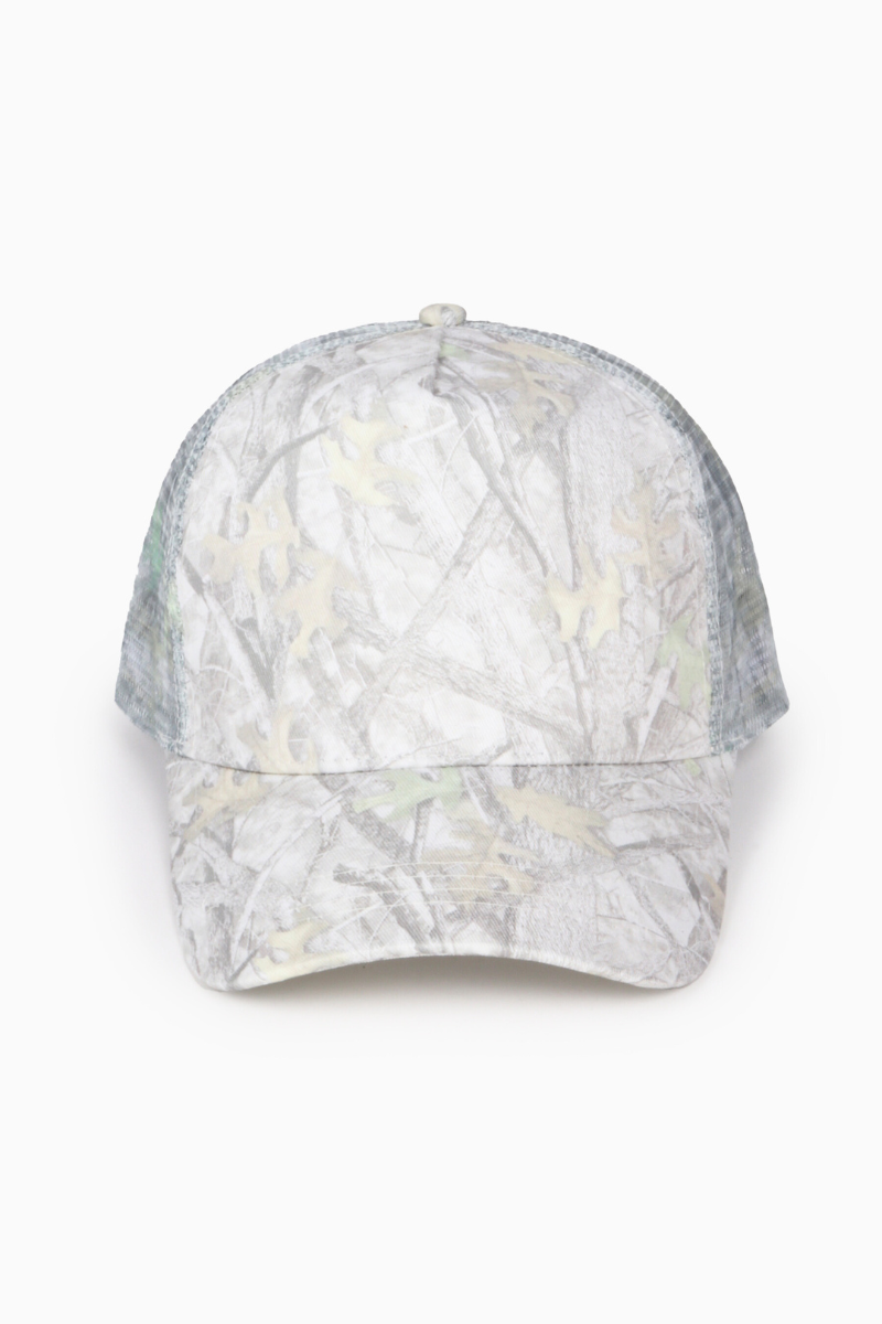 David And Young - Wholesale Trucker Hat - Women's - Camo Woods Print Mesh Back Trucker Cap2
