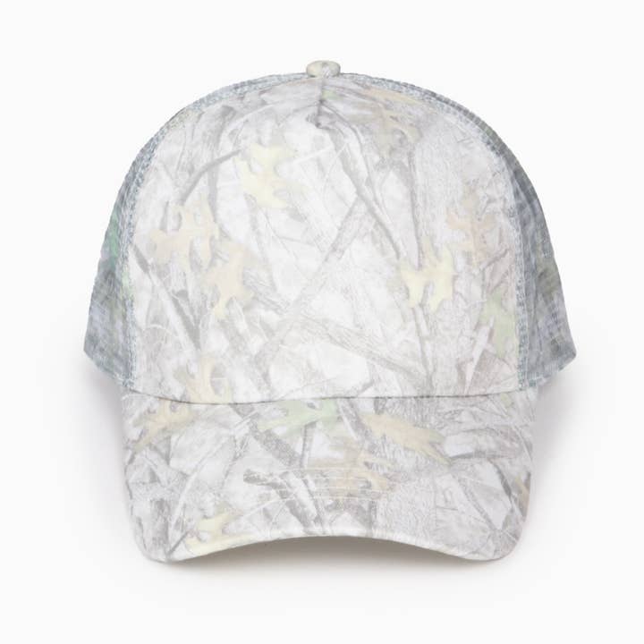 David And Young - Wholesale Trucker Hat - Women's - Camo Woods Print Mesh Back Trucker Cap2