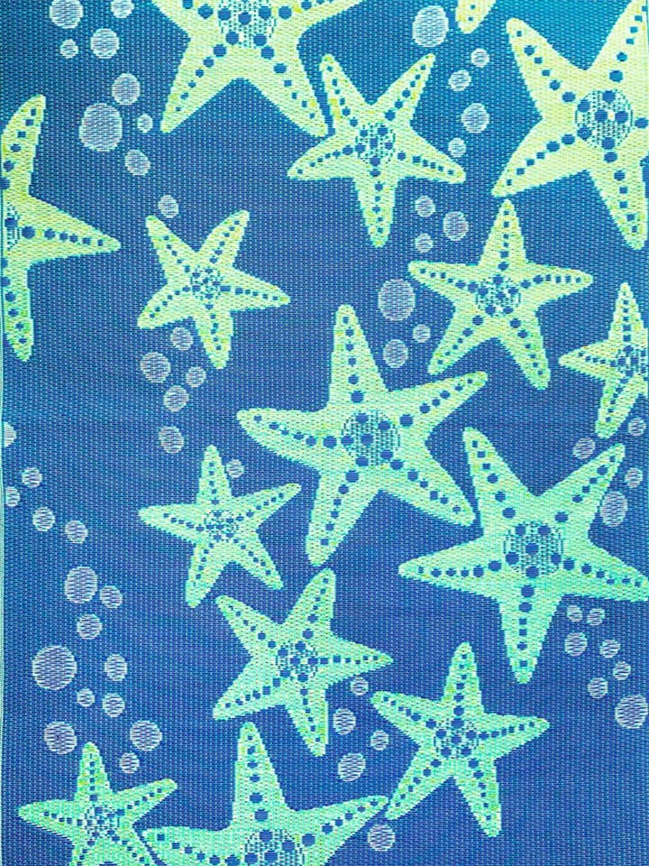 Étoile de mer bleue et verte pour la vente par Mad Mats
