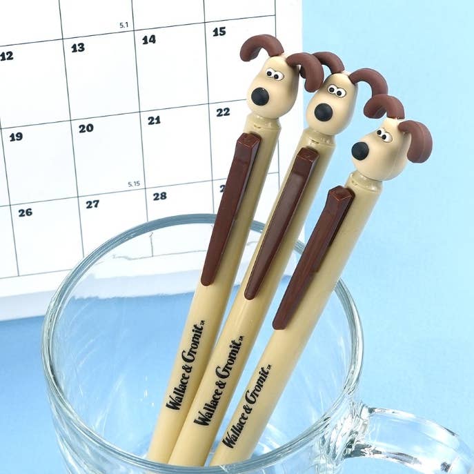 K-Wonderland - Wholesale Pen - Wallace & Gromit Figure Gel Pen 5