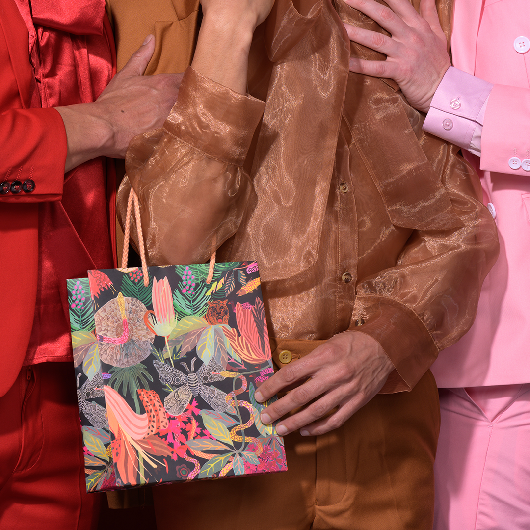 Red Cap Cards - Wholesale Gift Bag - Wild Kingdom gift bag1