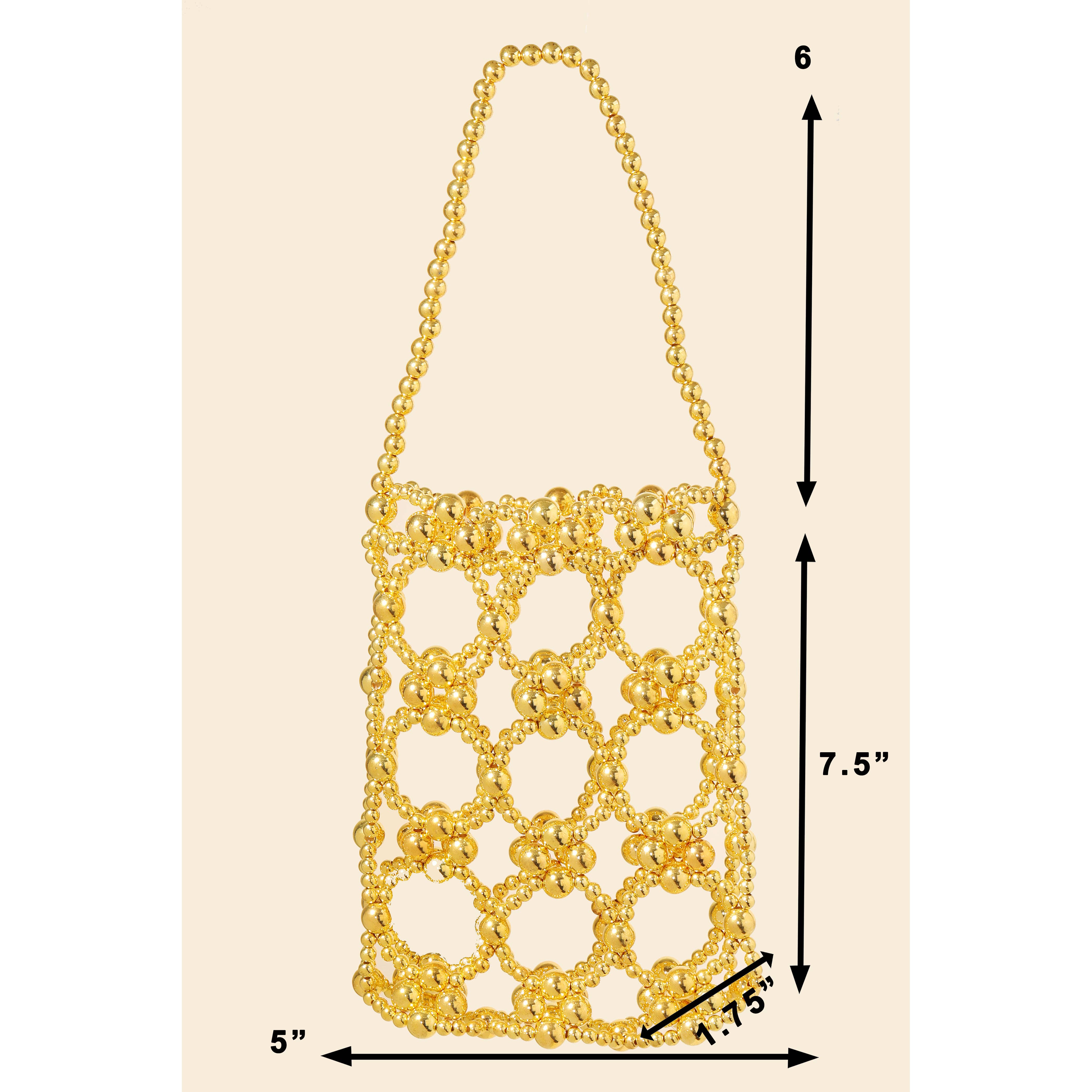 Anarchy Street – wholesale Axelremsväska – Dam – Bollpärlsmodeväska1