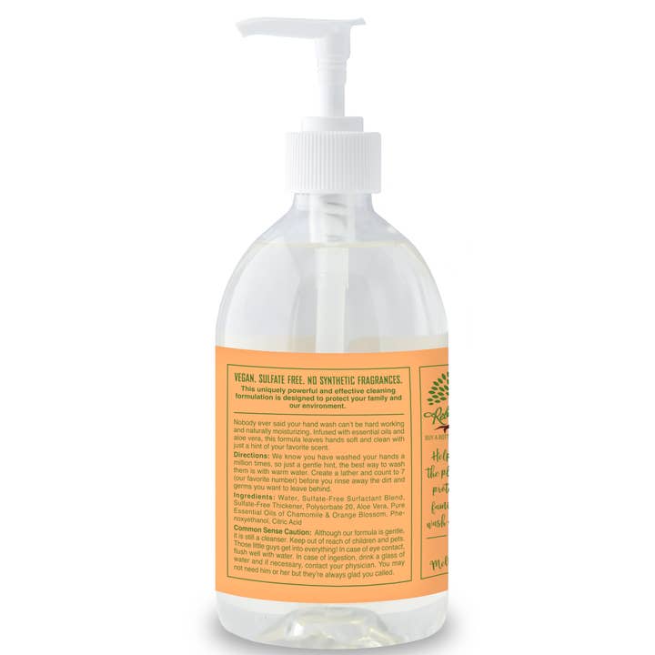 Rebel Green - Vendita all'ingrosso Sapone/Lozione per mani - Sapone per le mani - Arancia e Camomilla 12 once (unità)3