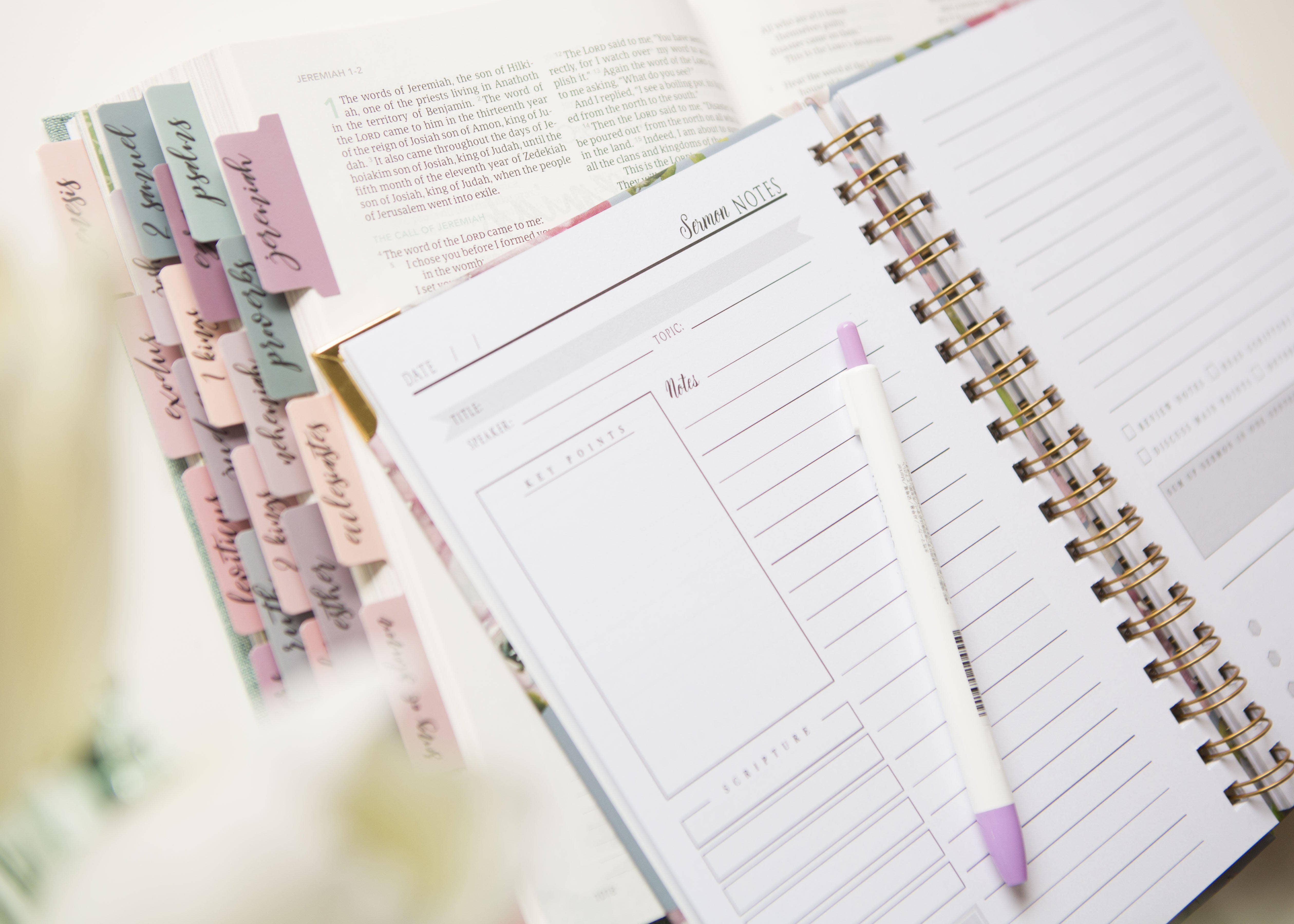 Chosen & Cherished - Wholesale Notebook - Sermon Notebook | Sermon Notes Journal4