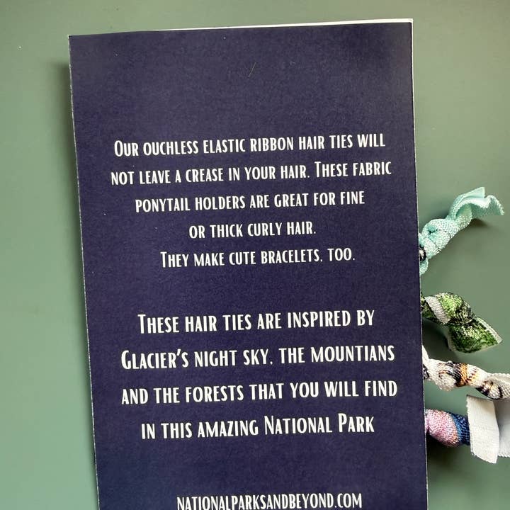 National Parks and Beyond - Wholesale Hair Tie - National Park Inspired Hair Bands4