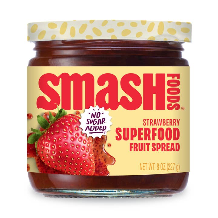 Strawberry - Smash Superfood Jam for wholesale by Smash Foods