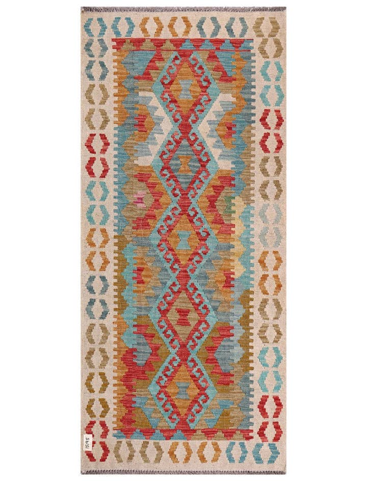Maimana Afghanistan Kilim Rug - 193 x87 cm for wholesale by Imaco Rugs