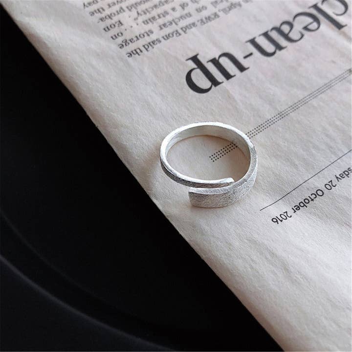 Perimade & Co. LLC - Wholesale Band/Stacked Ring - Niche Design Stackable Band Ring in 925 Sterling Silver1