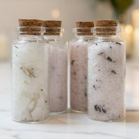 Slap badesalt for engroshandel hos Waves Daydreams & Lather