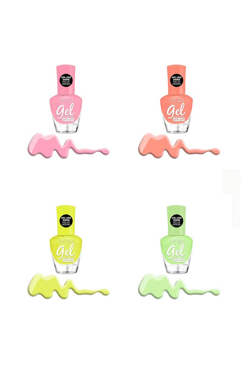 PINEAPPLE Beauty – wholesale Nail polish set – LA Girl GPD400 Fresh Pastel Gel Polish Set - 48pc2