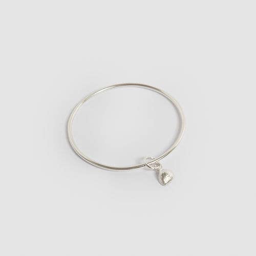 Little Shell Charm Bangle for wholesale by Smoke and Ash