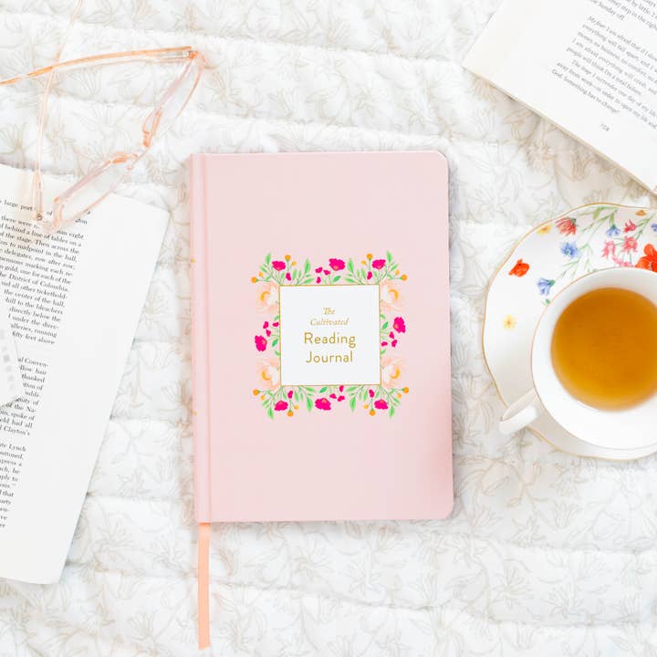Cultivated Reading Journal | Blush Blooms for wholesale by The Daily Grace Co