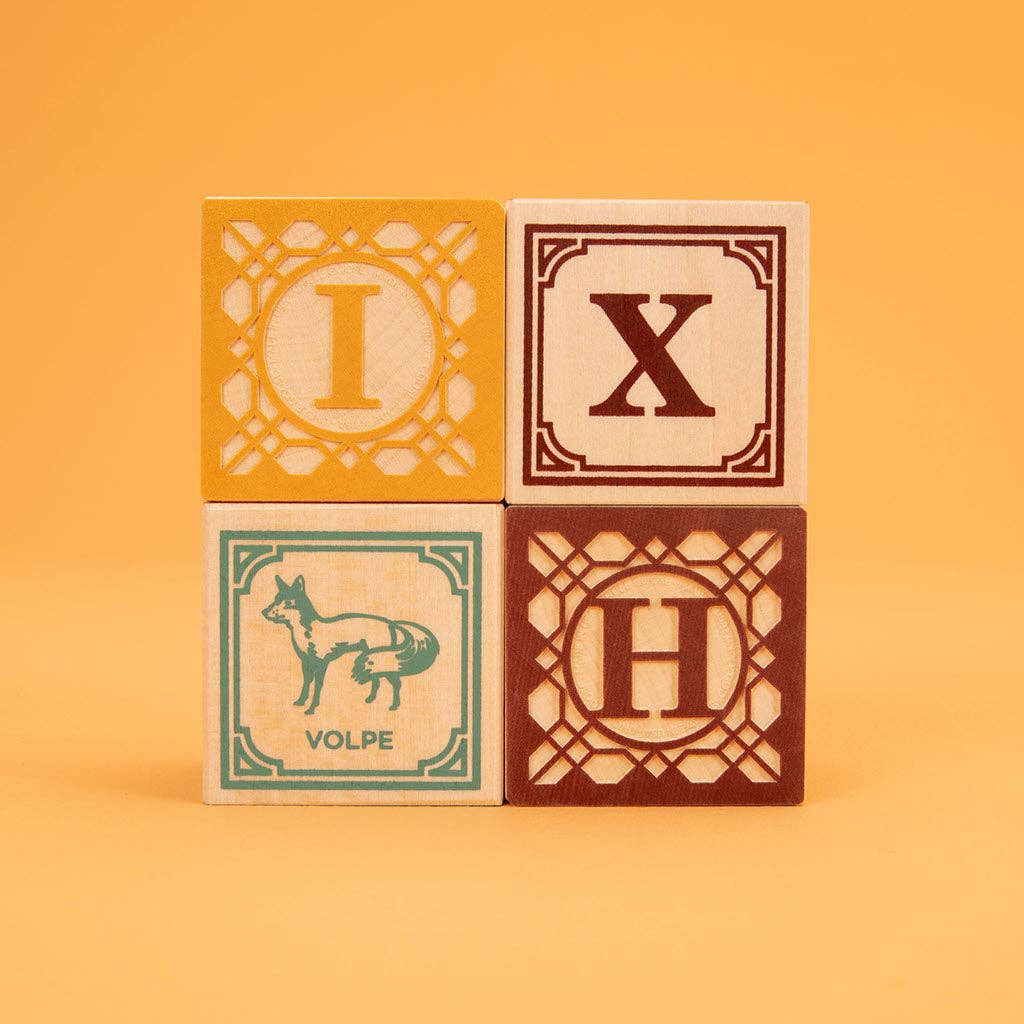 Uncle Goose - Wholesale Blocks - Kids Baby - Uncle Goose Italian Blocks3