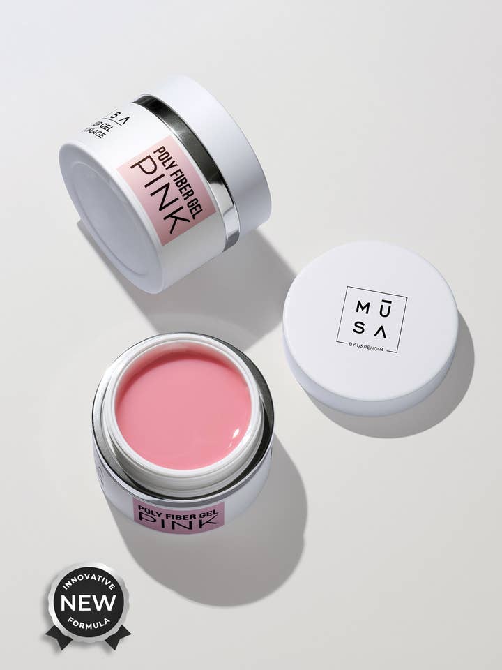 Poly Fiber Gel Rosa - 15 ml för wholesale av MUSA