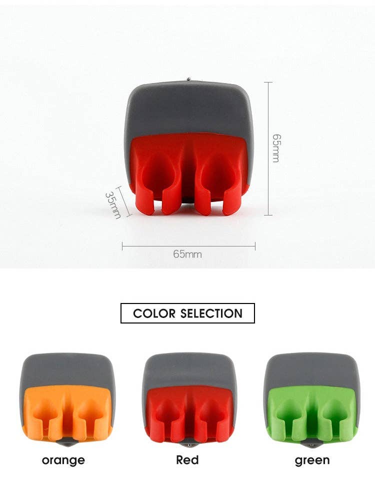VIGOR - Wholesale Peeler - Handy Silicone Finger Grips Peeler for any Vegetables(10 Pac10