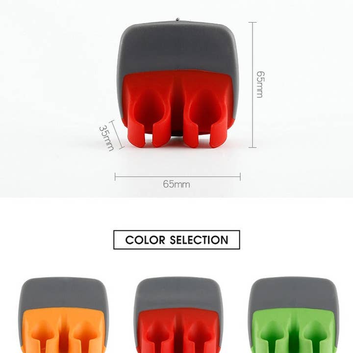 VIGOR - Wholesale Peeler - Handy Silicone Finger Grips Peeler for any Vegetables(10 Pac10