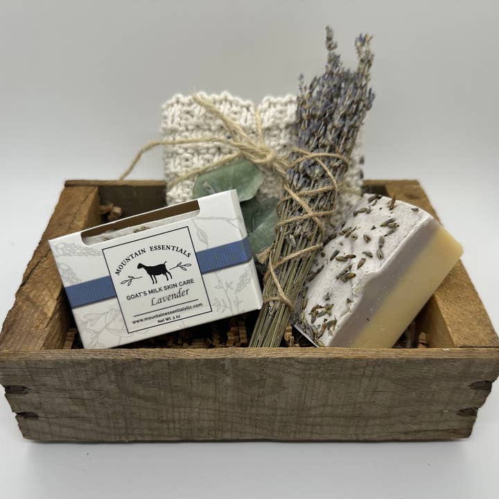 Lavender Goats Milk Soap for wholesale by Mountain Essentials llc