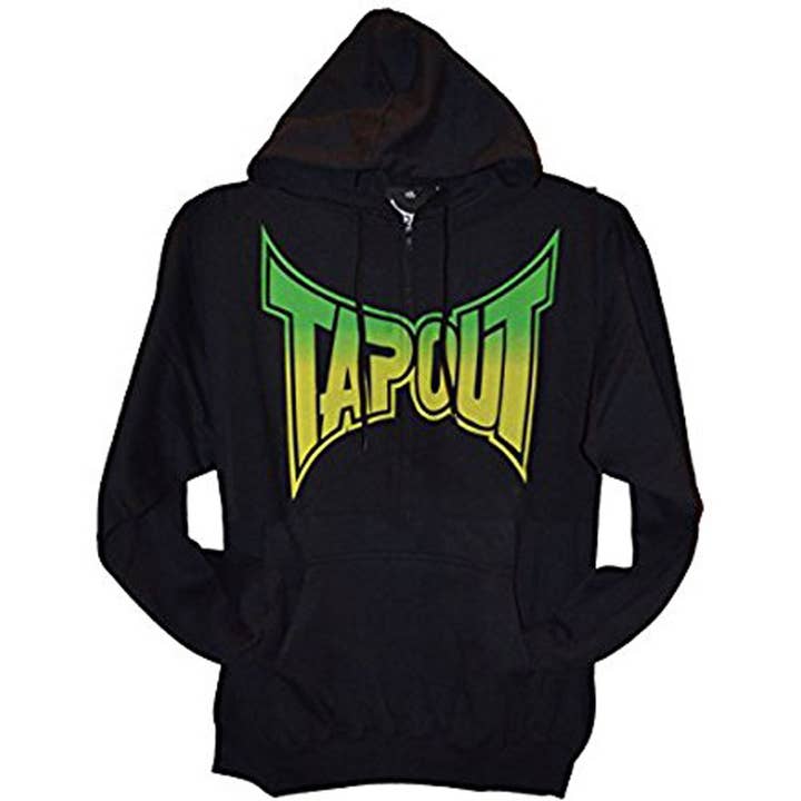Tapout - Fade Black Men's Zippered Hoodie for wholesale by Official Store