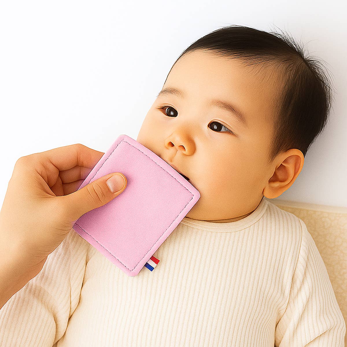 PAPATE - Wholesale Face & Body Wipes - Baby - Organic Cotton Washable Wipes - Pink4