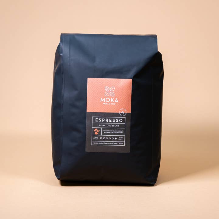 Espresso Signature Blend Kaffee 5 Pfund für den Großhandel von Moka Origins