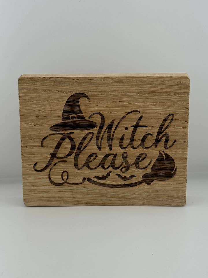 Mini cartello AB - Witch Please per la vendita all'ingrosso da parte di AB Handcrafted