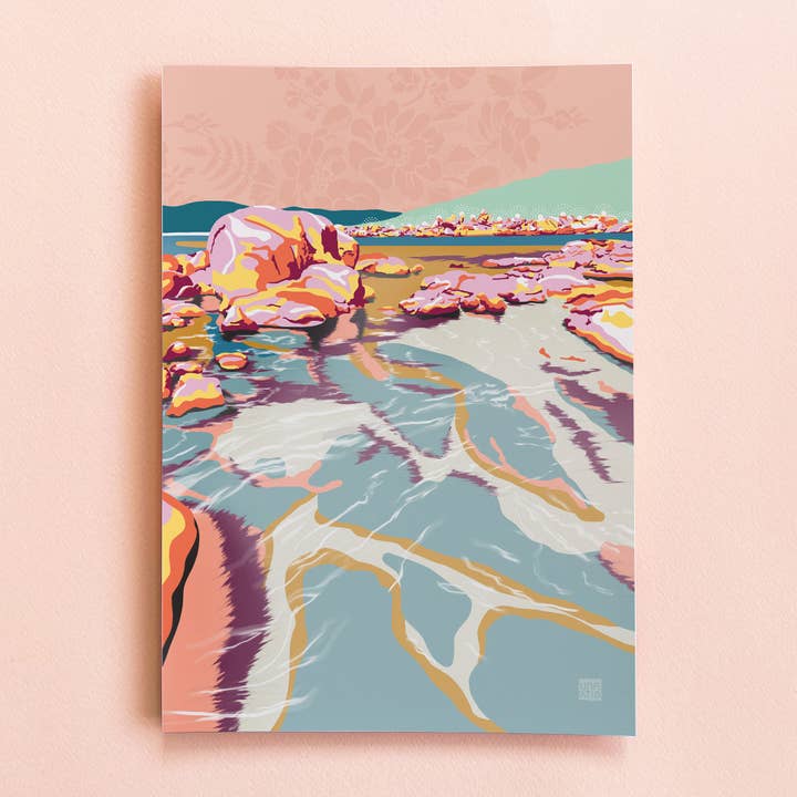 Eternal Beach Art Print for wholesale by Unratio