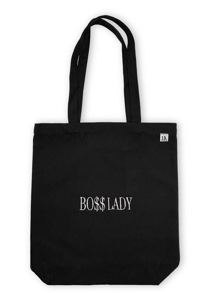 RA Attire - Wholesale Tote Bag - Women's - Embroidered BO$$ Themed Tote Bags6