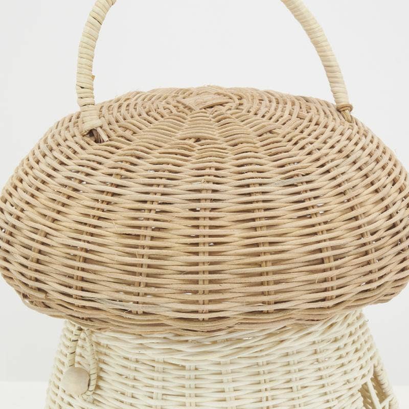 Aubry Gaspard - Vendita all'ingrosso Cestino - Bambini e neonati - Cesto per bambini in rattan a forma di fungo3