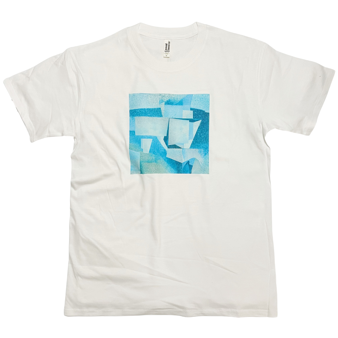 ZZZEBRAAA LIMITED – wholesale Screen printed t-shirt – unisex – Tom O'Neill Brickwork Abstract Art T-Shirt Independent Art0